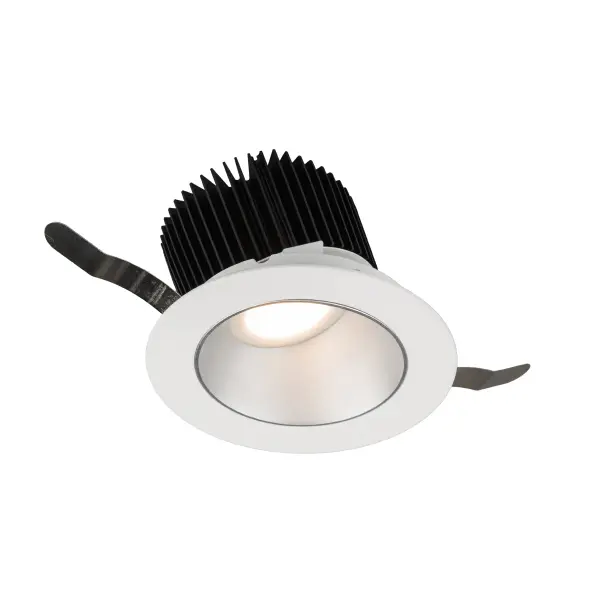 Aether features all of the benefits of a high performance LED recessed downlight including Energy Star Rating, Wet Location listing, and high output with efficiency. Available in a sleek trimless option which can be spackled directly up to the aperture. At 3.5" in height, the Aether is designed with the difficult to fit jobs in mind. Collection: Aether Sub-Brand: WAC Lighting Finish: Haze White Notes: Aether Round Invisible Trim With LED Light Engine Asym Beam 3000K In Haze White Width: 5.13" Height: 3.50" Length: 5.13" Weight: 2.43 lb Extension from Wall: 5.13" Bulbs Included Number of Bulbs: 1 Maximum Wattage: 15.50 W Bulb Type: Module Bulb Base: LED Module Light Source: LED Light Output: 635.00 lm Delivered Lumens: 635.00 lm Color Temperature: 3000 K CRI: 90 Dimmable Beam Spread: 50.00° Rated Average Life: 50000 Voltage: 120.00 V Material: Die-cast aluminum trim and heat sink Country of Origin: China Safety Listing: ETL, cETL Safety Rating: ETL, cETL LED Manufacturer Warranty: 5 Year Parts Diagram