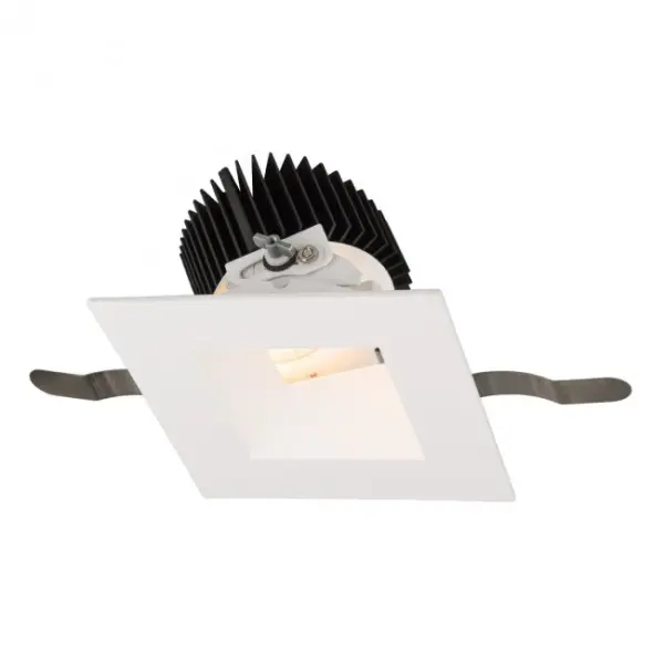 Aether features all of the benefits of a high performance LED recessed downlight including Energy Star Rating, Wet Location listing, and high output with efficiency. Available in a sleek trimless option which can be spackled directly up to the aperture. At 3.5" in height, the Aether is designed with the difficult to fit jobs in mind. Collection: Aether Sub-Brand: WAC Lighting Finish: Haze White Notes: Aether Square Adjustable Trim With LED Light Engine Spot 15 Beam 3000K In Haze White Width: 5.13" Height: 3.50" Length: 5.13" Weight: 2.43 lb Extension from Wall: 5.13" Bulbs Included Number of Bulbs: 1 Maximum Wattage: 15.50 W Bulb Type: Module Bulb Base: LED Module Light Source: LED Light Output: 760.00 lm Delivered Lumens: 760.00 lm Color Temperature: 3000 K CRI: 90 Dimmable Beam Spread: 15.00° Rated Average Life: 50000 Voltage: 120.00 V Material: Die-cast aluminum trim and heat sink Country of Origin: China Safety Listing: ETL, cETL Safety Rating: ETL, cETL LED Manufacturer Warranty: 5 Year Parts Diagram