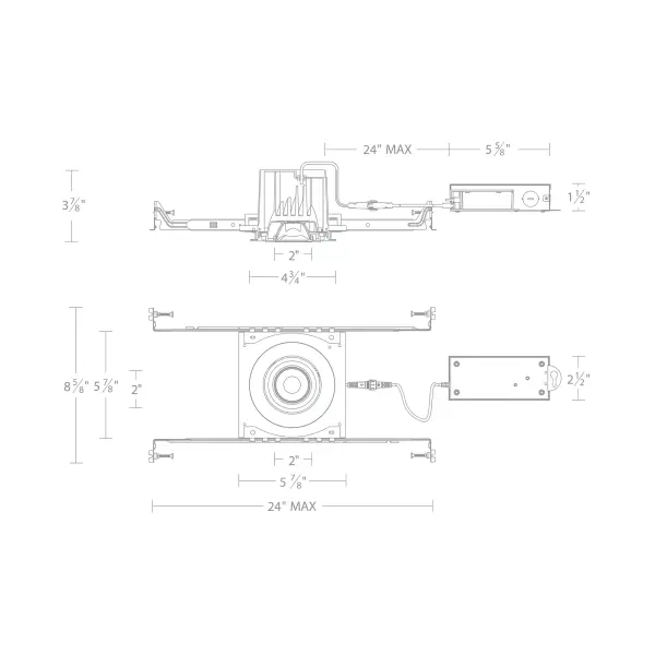 Performance Simplified. Specializing in integrating technological advancement with forward-thinking design, Ocularc LED luminaires set the standard for residential, commercial and hospitality applications. High-performance illumination is delivered without hot spots from a single-point LED module with a clean, efficient, and versatile design from a diminutive 3-inch aperture. Its 90+ CRI ensures exceptional color rendering, while versatile dimming protocols enhance control. 5-CCT select includes warm white 2700K, 3000K, 3500K, 4000K, and 5000K.