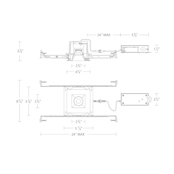 Performance Simplified. Specializing in integrating technological advancement with forward-thinking design, Ocularc LED luminaires set the standard for residential, commercial and hospitality applications. High-performance illumination is delivered without hot spots from a single-point LED module with a clean, efficient, and versatile design from a diminutive 3-inch aperture. Its 90+ CRI ensures exceptional color rendering, while versatile dimming protocols enhance control. 5-CCT select includes warm white 2700K, 3000K, 3500K, 4000K, and 5000K.