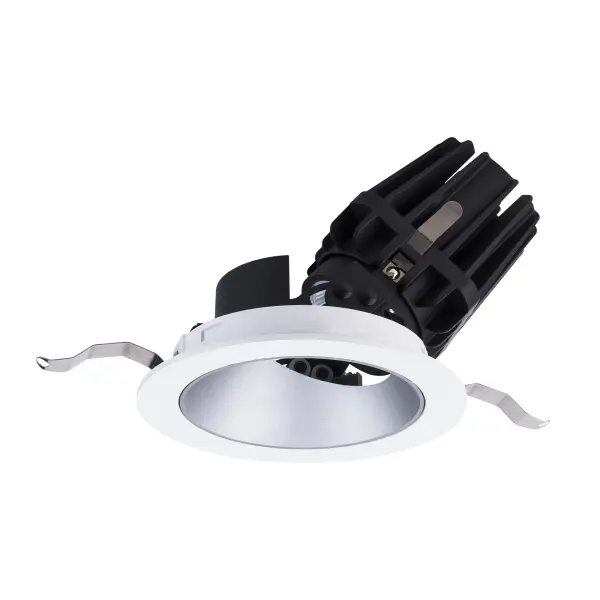 FQ (Function + Quality) 4" recessed luminaires are simple and versatile. Combining modern design with world-class performance to achieve the ultimate function and flexibility, these fixtures feature Tunable White 1800-4000K technology built into each luminaire, allowing you to select the best white light to illuminate dining areas, great rooms, primary bedrooms, kitchens, and baths on the fly. Enjoy the benefits of two fixtures in one with Tunable White 1800-4000K and Dim-to-Warm 3000K-1800K features built into the luminaires, allowing you to customize the best light to illuminate dining areas, great rooms, primary bedrooms, kitchens, and baths on the fly. Deep regressed light sources deliver a glare-free, quiet ceiling aesthetic for a clean architectural look while deploying up to 1900 lumens for robust output. Collection: 4In Fq Downlights Finish: Haze/White Width: 5.50" Height: 5.50" Length: 5.50" Weight: 1.35 lb Extension from Wall: 5.50" Bulbs Included Number of Bulbs: 1 Maximum Wattage: 26.00 W Bulb Type: Module Light Source: LED Delivered Lumens: 1800.00 lm Color Temperature: 1800 K CRI: 90 Dimmable Beam Spread: 55.00° Rated Average Life: 50000 Material: Durable die-cast aluminum trim with aluminum heat sink Country of Origin: China Safety Listing: ETL, cETL LED Manufacturer Warranty: 5 Year