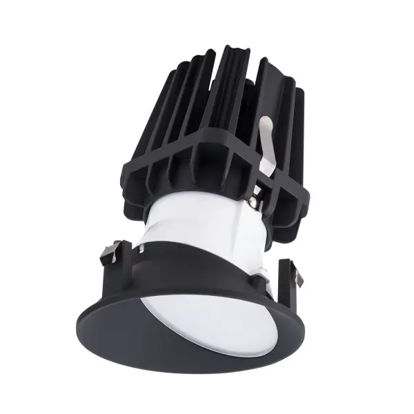 The FQ Recessed series offers a complete line of high performance LED luminaires that provide outstanding functionality and quality. The series features superlative glare control with 30° shielding, 45° vertical tilting and 360° horizontal rotation, and uniform floor-to-ceiling wall washing. Multiple power level options and a full line of round and square, trimmed and trimless luminaires offer versatile solutions for various lighting applications. Easy to order, install, and service. Collection: 4In Fq Downlights Finish: Black Width: 4.00" Height: 5.63" Length: 4.00" Weight: 1.06 lb Extension from Wall: 4.00" Bulbs Included Number of Bulbs: 1 Maximum Wattage: 28.00 W Bulb Type: Module Light Source: LED Delivered Lumens: 2060.00 lm Color Temperature: 4000 K CRI: 90 Rated Average Life: 50000 Material: Durable die-cast aluminum trim with aluminum heat sink Country of Origin: China Safety Listing: ETL, cETL LED Manufacturer Warranty: 5 Year