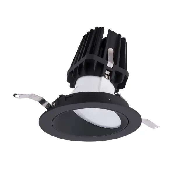 The FQ Recessed series offers a complete line of high performance LED luminaires that provide outstanding functionality and quality. The series features superlative glare control with 30° shielding, 45° vertical tilting and 360° horizontal rotation, and uniform floor-to-ceiling wall washing. Multiple power level options and a full line of round and square, trimmed and trimless luminaires offer versatile solutions for various lighting applications. Easy to order, install, and service. Collection: 4In Fq Downlights Sub-Brand: WAC Lighting Finish: Black Notes: Fq 4" Round Wall Wash Trim 930 Black Width: 5.50" Height: 5.63" Length: 5.50" Weight: 1.30 lb Extension from Wall: 5.50" Bulbs Included Number of Bulbs: 1 Maximum Wattage: 28.00 W Bulb Type: Module Light Source: LED Delivered Lumens: 1940.00 lm Color Temperature: 3000 K CRI: 90 Dimmable Rated Average Life: 50000 Material: Durable die-cast aluminum trim with aluminum heat sink Country of Origin: China Safety Listing: ETL, cETL LED Manufacturer Warranty: 5 Year