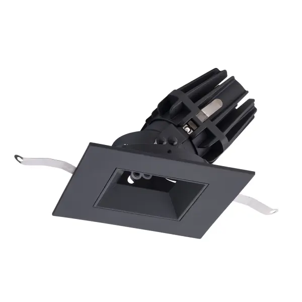 The FQ Recessed series offers a complete line of high performance LED luminaires that provide outstanding functionality and quality. The series features superlative glare control with 30° shielding, 45° vertical tilting and 360° horizontal rotation, and uniform floor-to-ceiling wall washing. Multiple power level options and a full line of round and square, trimmed and trimless luminaires offer versatile solutions for various lighting applications. Easy to order, install, and service. Collection: 4In Fq Downlights Sub-Brand: WAC Lighting Finish: Black Notes: Fq 4" Square Adjustable Trim Dim-To-Warm Black Width: 5.50" Height: 5.63" Length: 5.50" Weight: 1.43 lb Extension from Wall: 5.50" Bulbs Included Number of Bulbs: 1 Maximum Wattage: 19.00 W Bulb Type: Module Light Source: LED Delivered Lumens: 910.00 lm Color Temperature: 1800 K CRI: 90 Dimmable Beam Spread: 50.00° Rated Average Life: 50000 Material: Durable die-cast aluminum trim with aluminum heat sink Country of Origin: China Safety Listing: ETL, cETL LED Manufacturer Warranty: 5 Year