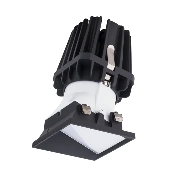 The FQ Recessed series offers a complete line of high performance LED luminaires that provide outstanding functionality and quality. The series features superlative glare control with 30° shielding, 45° vertical tilting and 360° horizontal rotation, and uniform floor-to-ceiling wall washing. Multiple power level options and a full line of round and square, trimmed and trimless luminaires offer versatile solutions for various lighting applications. Easy to order, install, and service. Collection: 4In Fq Downlights Finish: Black Width: 3.00" Height: 5.63" Length: 3.00" Weight: 1.08 lb Extension from Wall: 3.00" Bulbs Included Number of Bulbs: 1 Maximum Wattage: 28.00 W Bulb Type: Module Light Source: LED Delivered Lumens: 1975.00 lm Color Temperature: 4000 K CRI: 90 Dimmable Rated Average Life: 50000 Material: Durable die-cast aluminum trim with aluminum heat sink Country of Origin: China Safety Listing: ETL, cETL LED Manufacturer Warranty: 5 Year