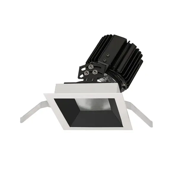 Volta LED downlight series represents an innovation in design and technology for architectural lighting. This high lumen and adaptable family of fixtures with a comprehensive set of round and square fittings, affords a sustainable solution for commercial, corporate, and upscale residential applications. Collection: Volta Sub-Brand: WAC Lighting Finish: Black/White Notes: Volta Square Adjustable Trim With LED Light Engine Spot 15 Beam 4000K Cool White In Black Haze Width: 6.00" Height: 7.00" Length: 6.00" Weight: 2.78 lb Extension from Wall: 6.00" Bulbs Included Number of Bulbs: 1 Maximum Wattage: 36.00 W Bulb Type: Module Bulb Base: LED Module Light Source: LED Light Output: 1276.00 lm Delivered Lumens: 581.00 lm Color Temperature: 4000 K CRI: 85 Dimmable Beam Spread: 15.00° Rated Average Life: 50000 Voltage: 120.00 V Material: Durable die-cast aluminum construction Country of Origin: China Safety Listing: ETL, cETL Safety Rating: ETL, cETL LED Manufacturer Warranty: 5 Year Functional, 2 Year Finish Parts Diagram
