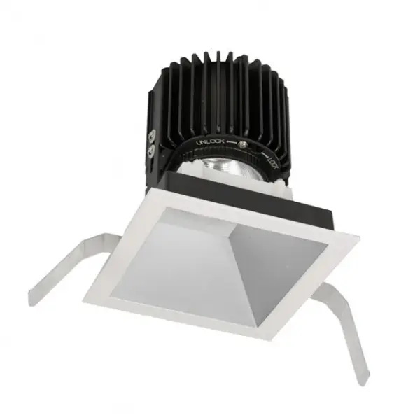 Volta LED downlight series represents an innovation in design and technology for architectural lighting. This high lumen and adaptable family of fixtures with a comprehensive set of round and square fittings, affords a sustainable solution for commercial, corporate, and upscale residential applications. Collection: Volta Finish: Haze/White Width: 6.00" Height: 7.00" Length: 6.00" Weight: 2.43 lb Extension from Wall: 6.00" Bulbs Included Number of Bulbs: 1 Maximum Wattage: 44.00 W Bulb Type: Module Light Source: LED Delivered Lumens: 1255.00 lm Color Temperature: 2700 K CRI: 98 Dimmable Beam Spread: 45.00° Rated Average Life: 50000 Material: Durable die-cast aluminum construction Country of Origin: China Safety Listing: ETL, cETL LED Manufacturer Warranty: 5 Year
