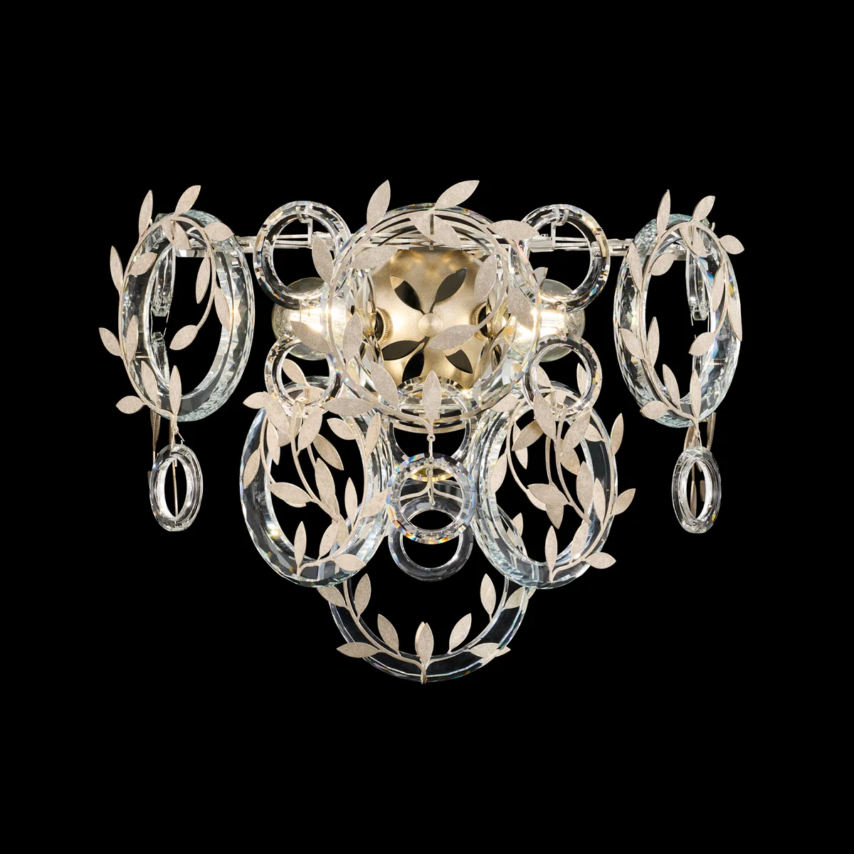 Concetta 2 Light 120V Wall Sconce in Heirloom Gold with Clear Radiance® Crystal
