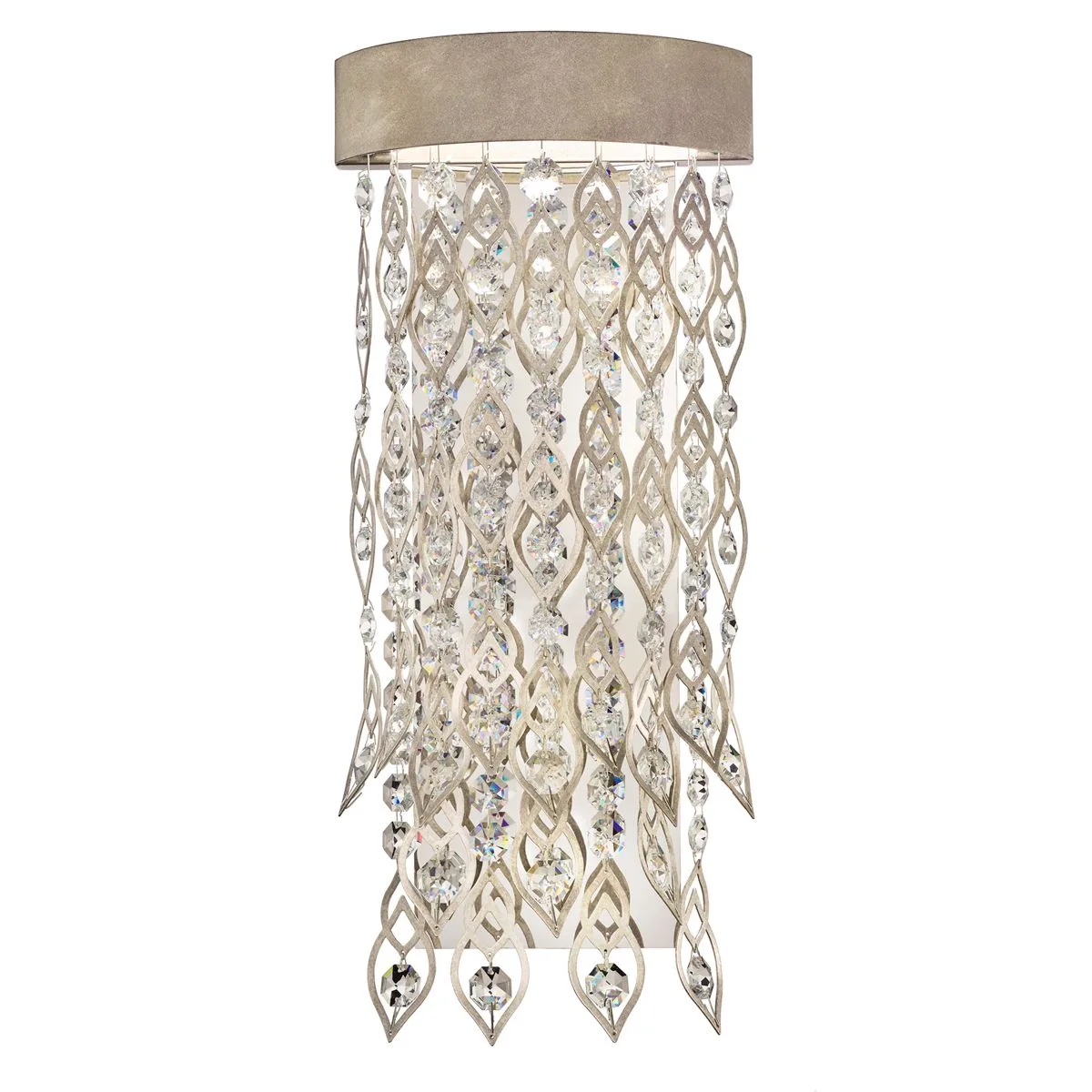 Pavona 120/277V Wall Sconce in Heirloom Gold with Radiance Crystal