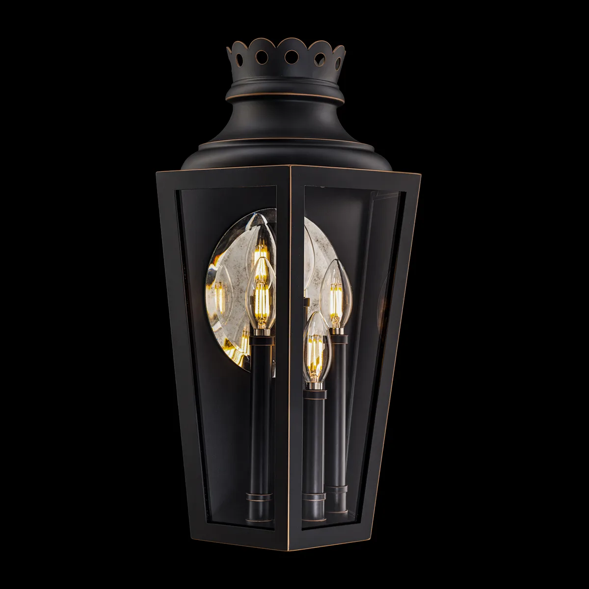 Betony 4 Light 120V Outdoor Wall Lighting in Oil Rubbed Bronze