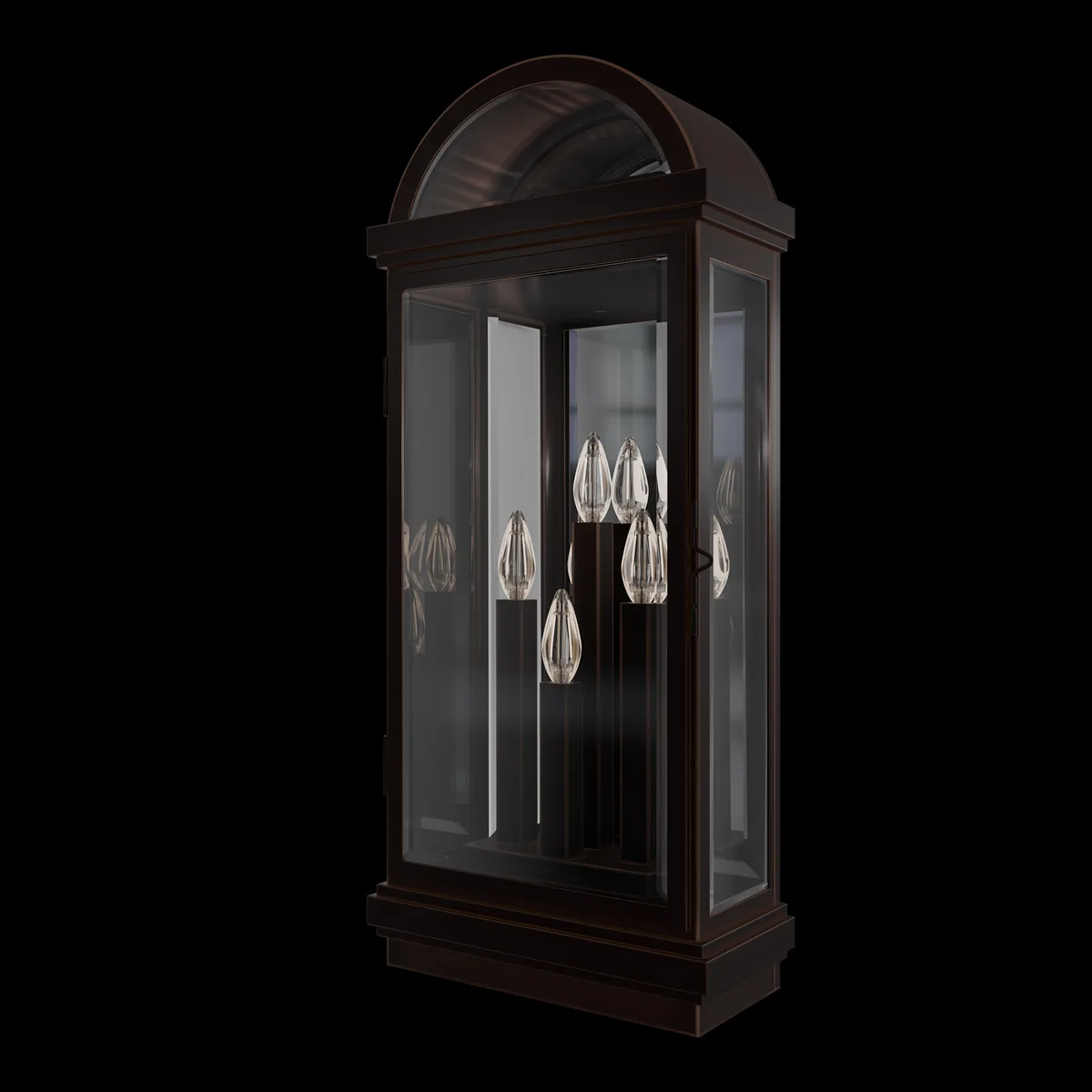 Villenova 4 Light 120V Outdoor Wall Lighting in Oil Rubbed Bronze