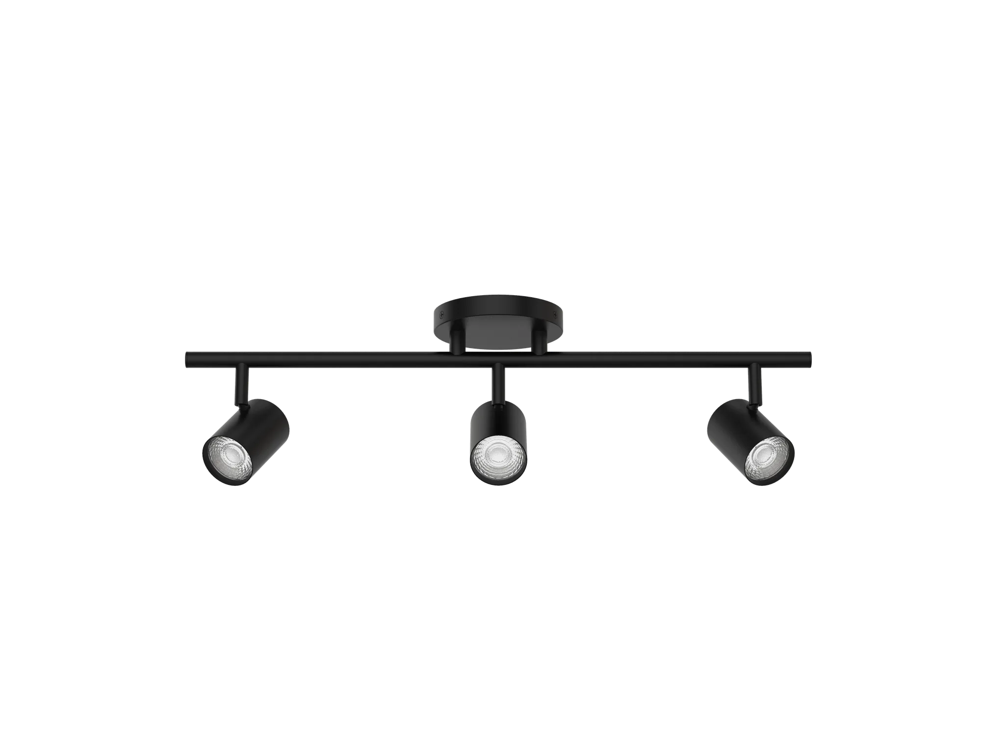 Pipe LED 3 Light Fixed Rail