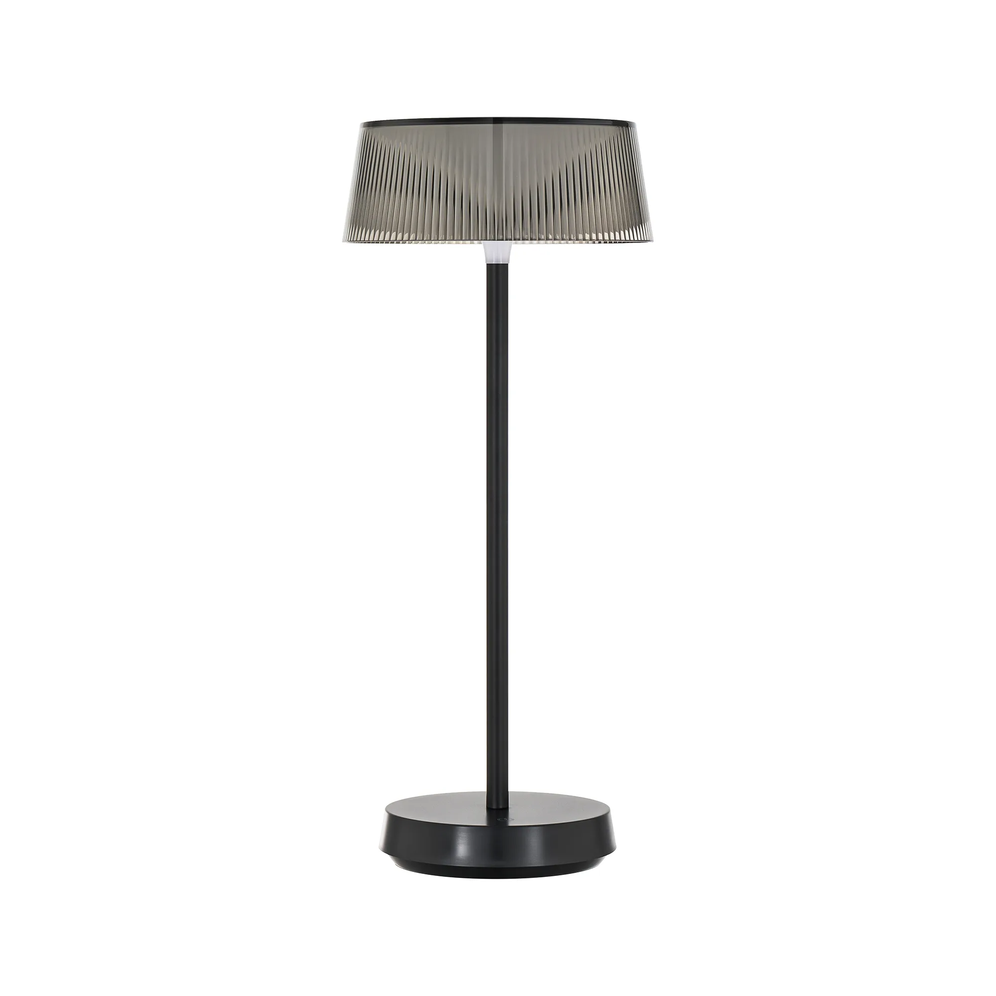 Crystal LED Table Lamp in Black