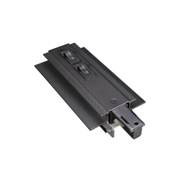 120V 2X7.5A recessed track limiter for W2 Track (right). Collection: W Track Sub-Brand: WAC Lighting Finish: Black Notes: Wac Lighting W2 Recessed Track Limiter 120V 2X7.5A Right In Black Width: 3.90" Height: 1.70" Length: 6.25" Weight: 0.02 lb Extension from Wall: 6.25" Number of Bulbs: 1 Maximum Wattage: 900.00 W Light Source: LED Voltage: 120.00 V Country of Origin: China Safety Listing: UL, cUL Safety Rating: UL, cUL LED Manufacturer Warranty: 5 Year Parts Diagram