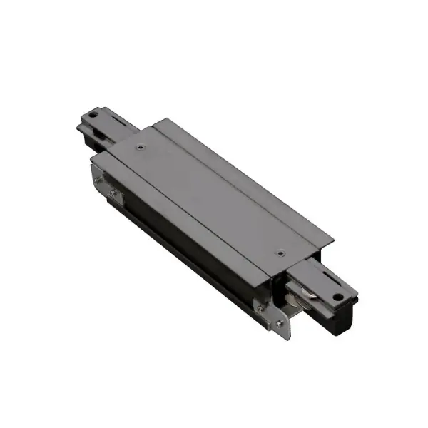 Recessed I connector for W Track system. Collection: W Track Sub-Brand: WAC Lighting Finish: Black Notes: Recessed I Power Connector For W Track In Black Width: 2.44" Height: 1.31" Length: 10.19" Weight: 1.04 lb Extension from Wall: 10.19" Light Source: LED Voltage: 120.00 V Country of Origin: China Safety Listing: UL, cUL Safety Rating: UL, cUL LED Manufacturer Warranty: 5 Year Parts Diagram