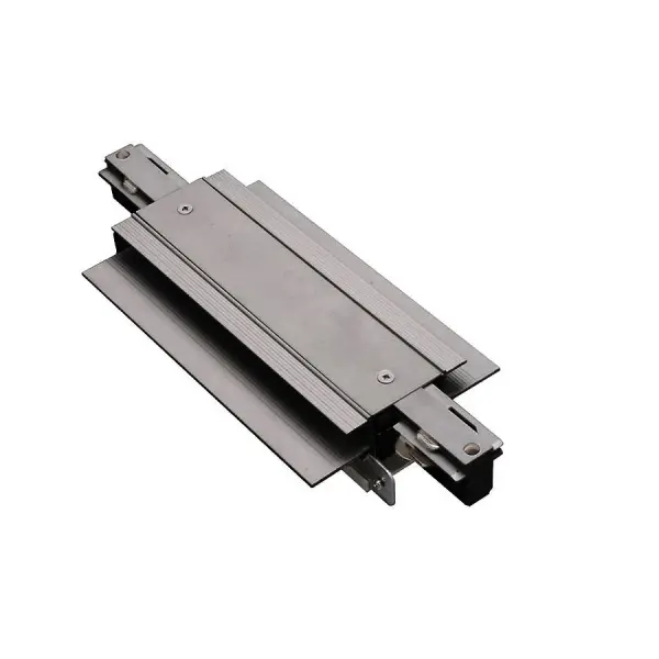 Recessed I connector for W Track system. Collection: W Track Sub-Brand: WAC Lighting Finish: Black Notes: Recessed I Power Connector For W Track In Black Width: 2.44" Height: 1.31" Length: 10.19" Weight: 1.32 lb Extension from Wall: 10.19" Light Source: LED Voltage: 120.00 V Country of Origin: China Safety Listing: UL, cUL Safety Rating: UL, cUL LED Manufacturer Warranty: 5 Year Parts Diagram