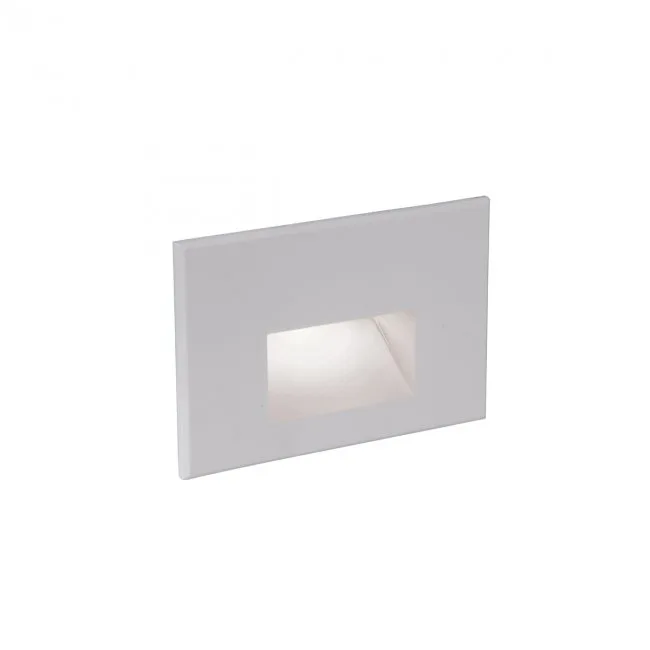 Ledme Step And Wall Lights LED Step and Wall Light in Anti-Microbial White on Aluminum