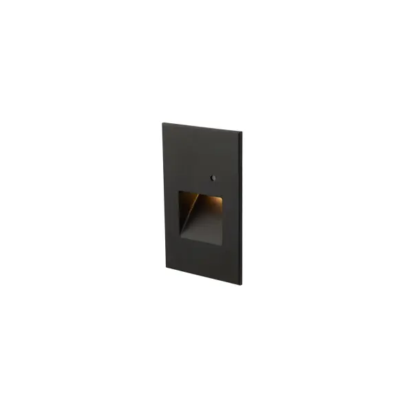 Rectangular step light designed for safety and energy efficiency in indoor and outdoor applications. Features a photocell to reduce energy consumption as part of a durable lighting solution for patios, decks and walkways. The anti-microbial option makes for minimal maintenance and is well-suited for hospitals. Collection: Step Light With Photocell Sub-Brand: WAC Lighting Finish: Black on Aluminum Notes: Vertical Amber Step And Wall Light With Photocell In Black Aluminum Width: 3.00" Height: 5.00" Length: 1.50" Weight: 0.44 lb Extension from Wall: 1.50" Bulbs Included Number of Bulbs: 1 Maximum Wattage: 2.00 W Bulb Type: Module Bulb Base: LED Module Light Source: LED Light Output: 20.00 lm Delivered Lumens: 65.00 lm Rated Average Life: 54000 Voltage: 120.00 V Material: Corrosion resistant aluminum alloy Country of Origin: Thailand Safety Listing: ETL, cETL LED Manufacturer Warranty: 5 Year