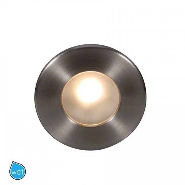 Led3 Cir LED Step and Wall Light in Brushed Nickel