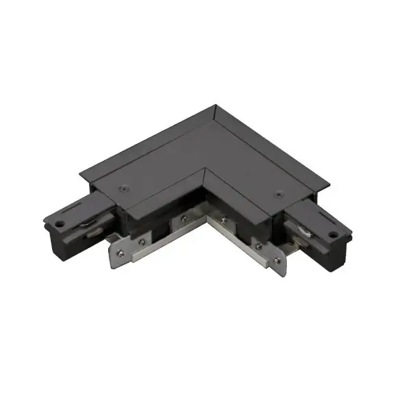 Recessed L connector (left) for W Track system. Collection: W Track Sub-Brand: WAC Lighting Finish: Black Notes: Recessed L Connector (Left) For W Track In Black Width: 1.70" Height: 6.31" Length: 6.31" Weight: 1.10 lb Extension from Wall: 6.31" Light Source: LED Voltage: 120.00 V Country of Origin: China Safety Listing: UL, cUL Safety Rating: UL, cUL LED Manufacturer Warranty: 5 Year Parts Diagram