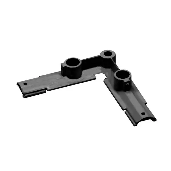 L connector suspension mount for W Track system. Collection: W Track Sub-Brand: WAC Lighting Finish: Black Notes: L Connector Suspension Mount For W Track In Black Width: 5.15" Height: 0.98" Length: 5.15" Weight: 0.29 lb Extension from Wall: 5.15" Light Source: LED Country of Origin: China Safety Listing: UL, cUL Safety Rating: UL, cUL LED Manufacturer Warranty: 5 Year Parts Diagram