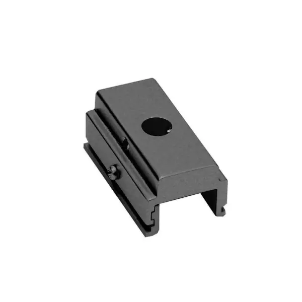 Suspension hanger clip for W Track system. Collection: W Track Sub-Brand: WAC Lighting Finish: Black Notes: Suspension Hanger Clip For W Track In Black Width: 1.14" Height: 0.96" Length: 1.96" Weight: 0.13 lb Extension from Wall: 1.96" Light Source: LED Country of Origin: China Safety Listing: UL, cUL Safety Rating: UL, cUL LED Manufacturer Warranty: 5 Year Parts Diagram