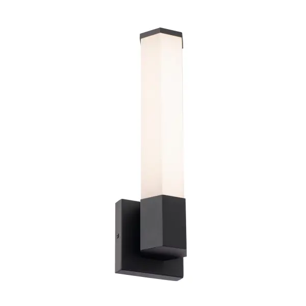 Finely crafted of white acrylic and aluminum, Remi delivers robust, flattering illumination as a vanity luminaire in a elegant bath or wall sconce that blends with any interior decor.