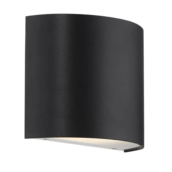 An appealing cylindrical profile with a powerful LED makes the perfect accent. Collection: Pocket Sub-Brand: DweLED Finish: Black Notes: Pocket 7" LED Wall Sconce 3000K In Black Width: 2.88" Height: 5.63" Length: 7.00" Weight: 2.21 lb Extension from Wall: 7.00" Bulbs Included Number of Bulbs: 2 Maximum Wattage: 11.00 W Bulb Type: Module Bulb Base: LED Module Light Source: LED Light Output: 1018.00 lm Delivered Lumens: 649.00 lm Color Temperature: 3000 K CRI: 90 Dimmable Rated Average Life: 50000 Voltage: 120.00 V Material: Aluminum Country of Origin: China Safety Listing: ETL, cETL Safety Rating: ETL, cETL LED Manufacturer Warranty: 5 Year Functional, 2 Year Finish Parts Diagram