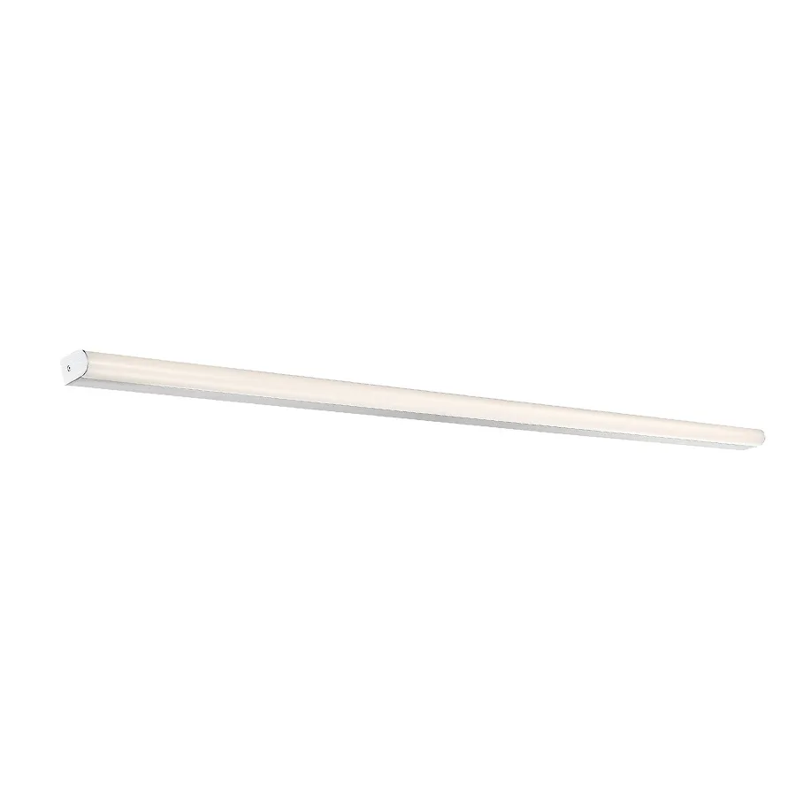 Nightstick LED Bathroom Vanity in Brushed Aluminum