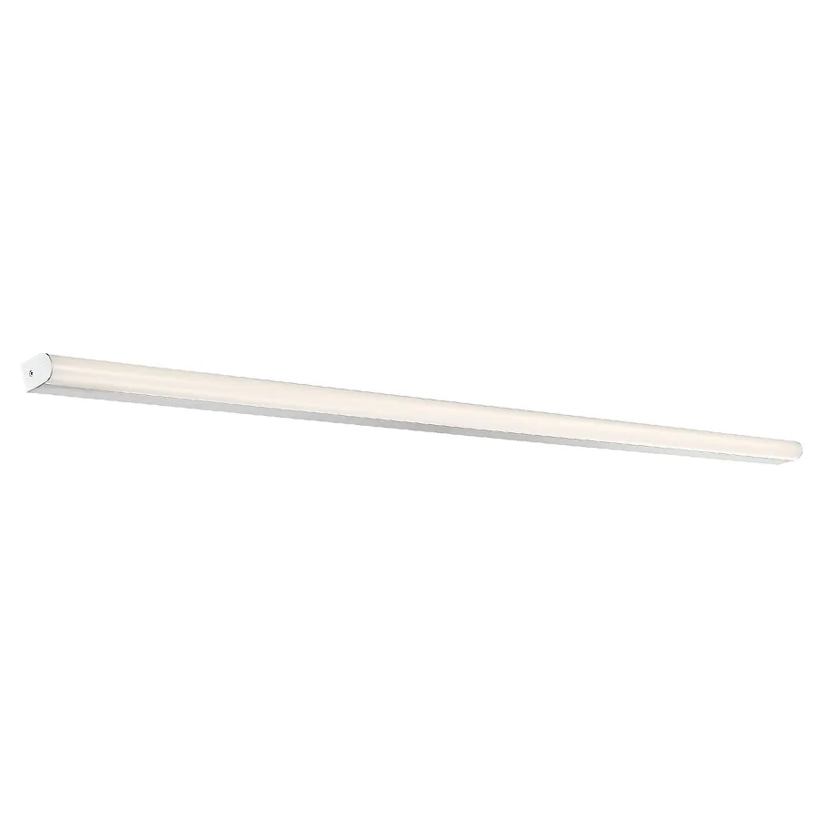 Nightstick LED Bathroom Vanity in Brushed Aluminum