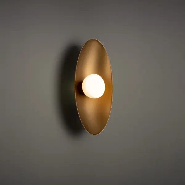 Glitz and style. A circle within a circle casts reflected illumination off a lustrous surface.