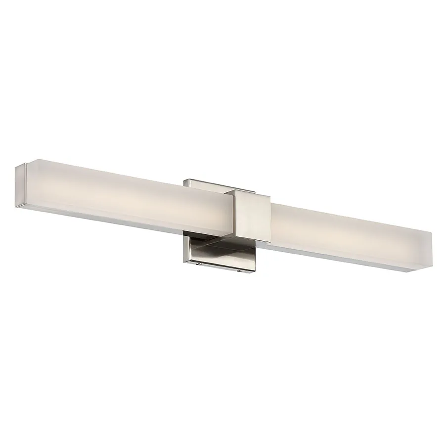 Esprit LED Bathroom Vanity in Brushed Nickel