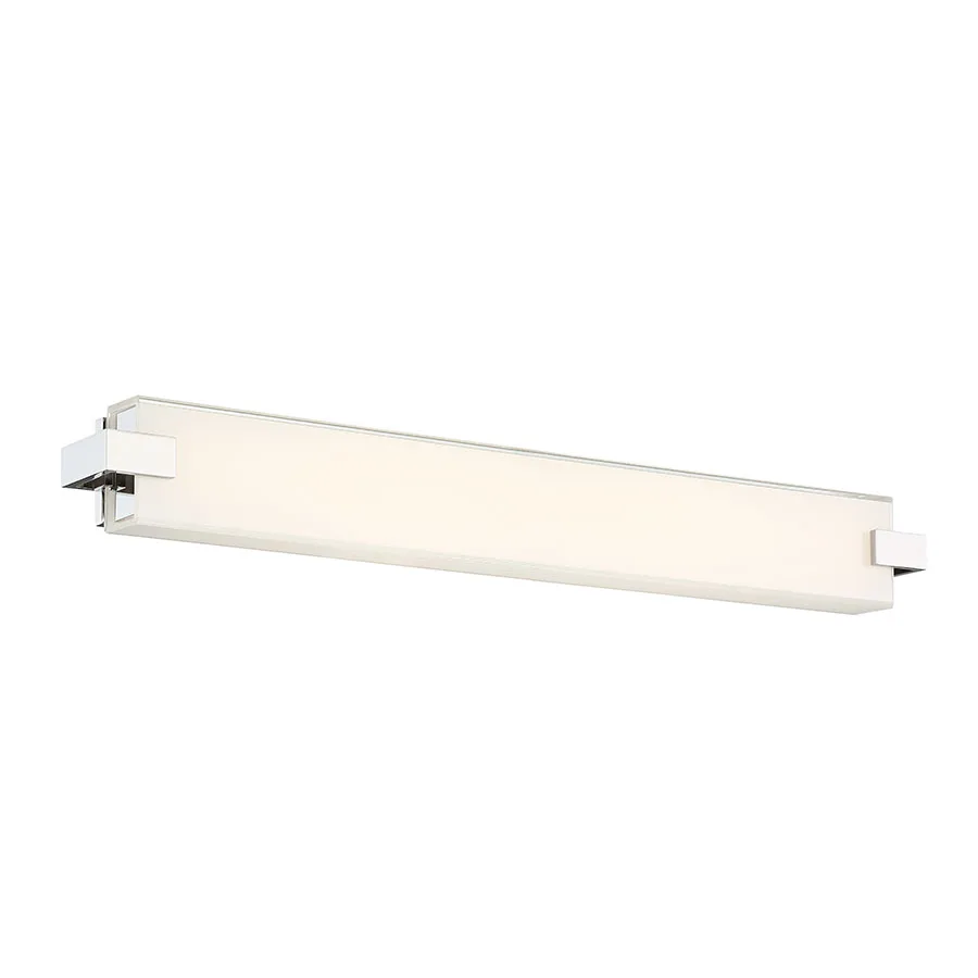 Bliss LED Bathroom Vanity in Polished Nickel