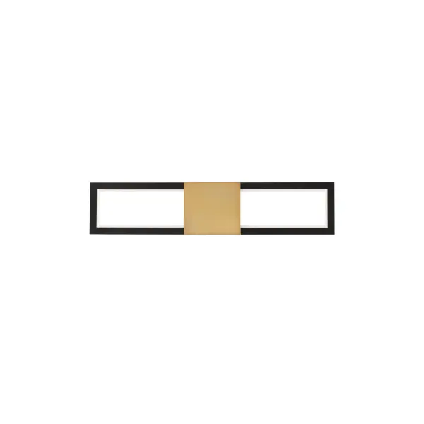 Plane geometry. This layered design features a sleek, illuminated rectangle punctuated by an opaque square, bringing substance to style.