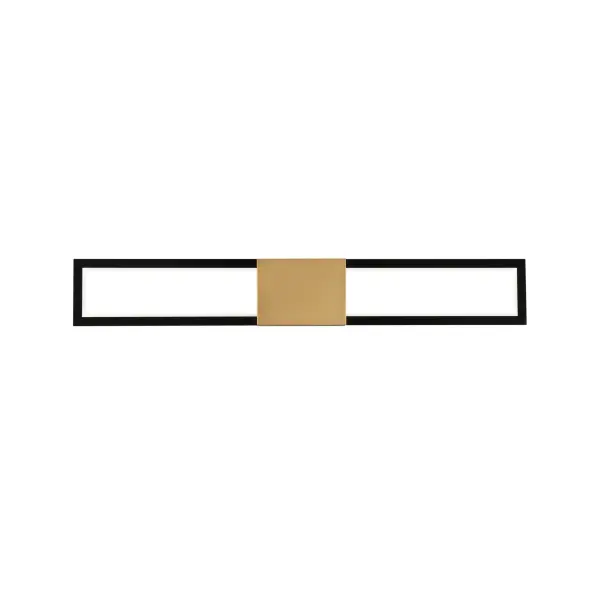 Plane geometry. This layered design features a sleek, illuminated rectangle punctuated by an opaque square, bringing substance to style.
