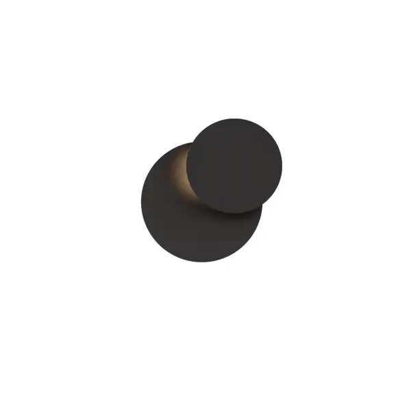 Like the full moon brightening the night sky, integrated LEDs light this luminaire's circular band, anchoring the glowing shade while creating mesmerizing illumination.