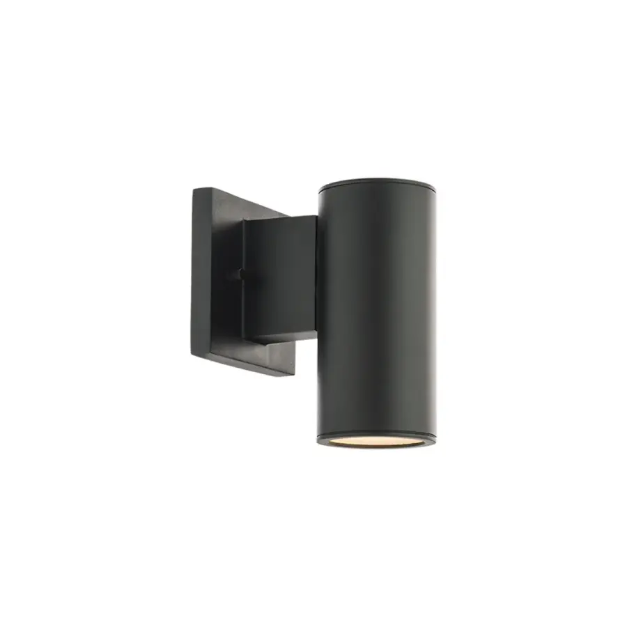 CYLINDER 8IN W1902 WALL SCONCE 3000K BK