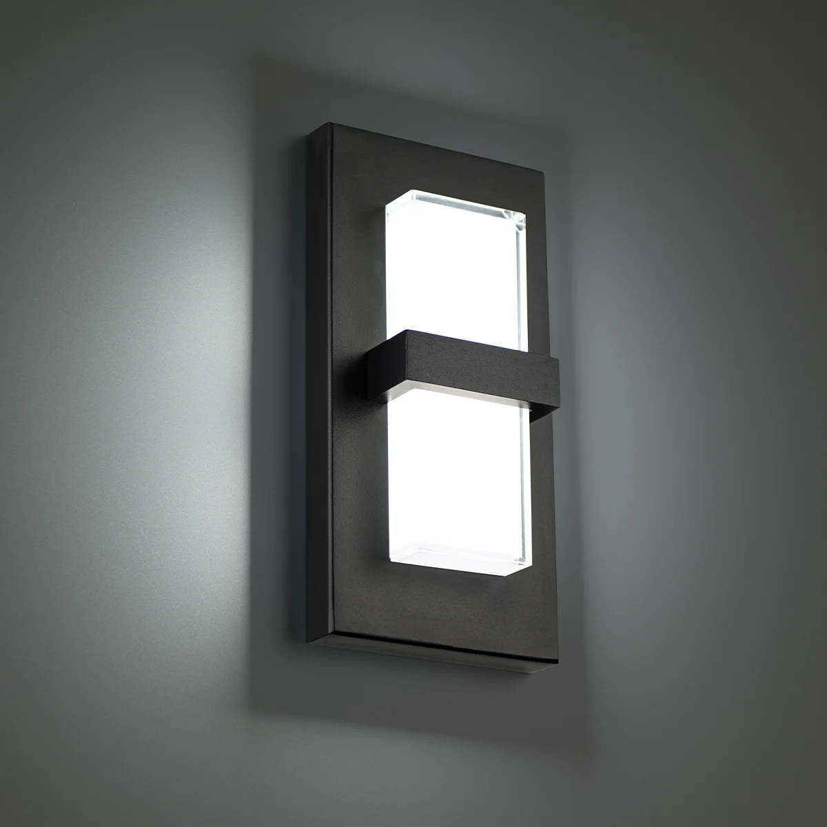 Bandeau LED Outdoor Wall Light in Black