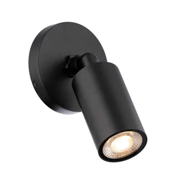 Offered in a curvaceous single and double head configuration, the adjustable Cylinder Indoor/Outdoor Sconces provide strong energy efficient LED spot lighting precisely where you need it. Cleanly finished with no visible hardware, these stylish aluminum cylinders are available in three architectural powder coat finishes.