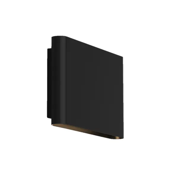 A minimalistic design with sleek, curvaceous appeal. Add clean lines and a beautiful ambiance to any space. Symmetrical openings allow softly diffused upward and downward illumination on surfaces below.