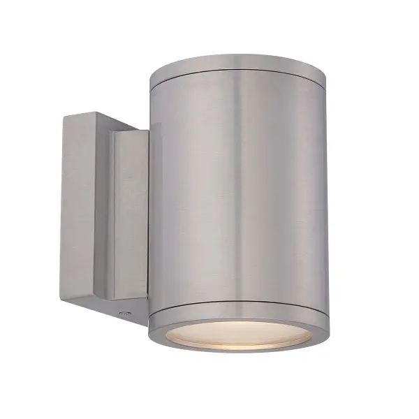 A simple sconce with endless possibilities. This cylindrical wall luminaire delivers powerful lumen output, either upwards or downwards, or a combination of both, depending on the configuration and application. Built to last with die-cast aluminum construction and designed with no visible hardware, this low profile highly versatile Tube is perfect for your exterior and interior lighting needs. Five handsome architectural finishes will complement nearly any décor.