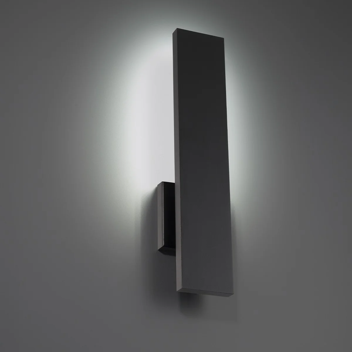 Stag LED Outdoor Wall Light in Black