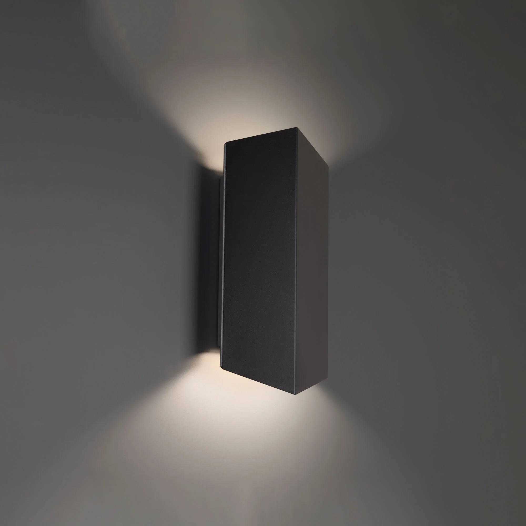 Summit LED Outdoor Wall Sconce in Black