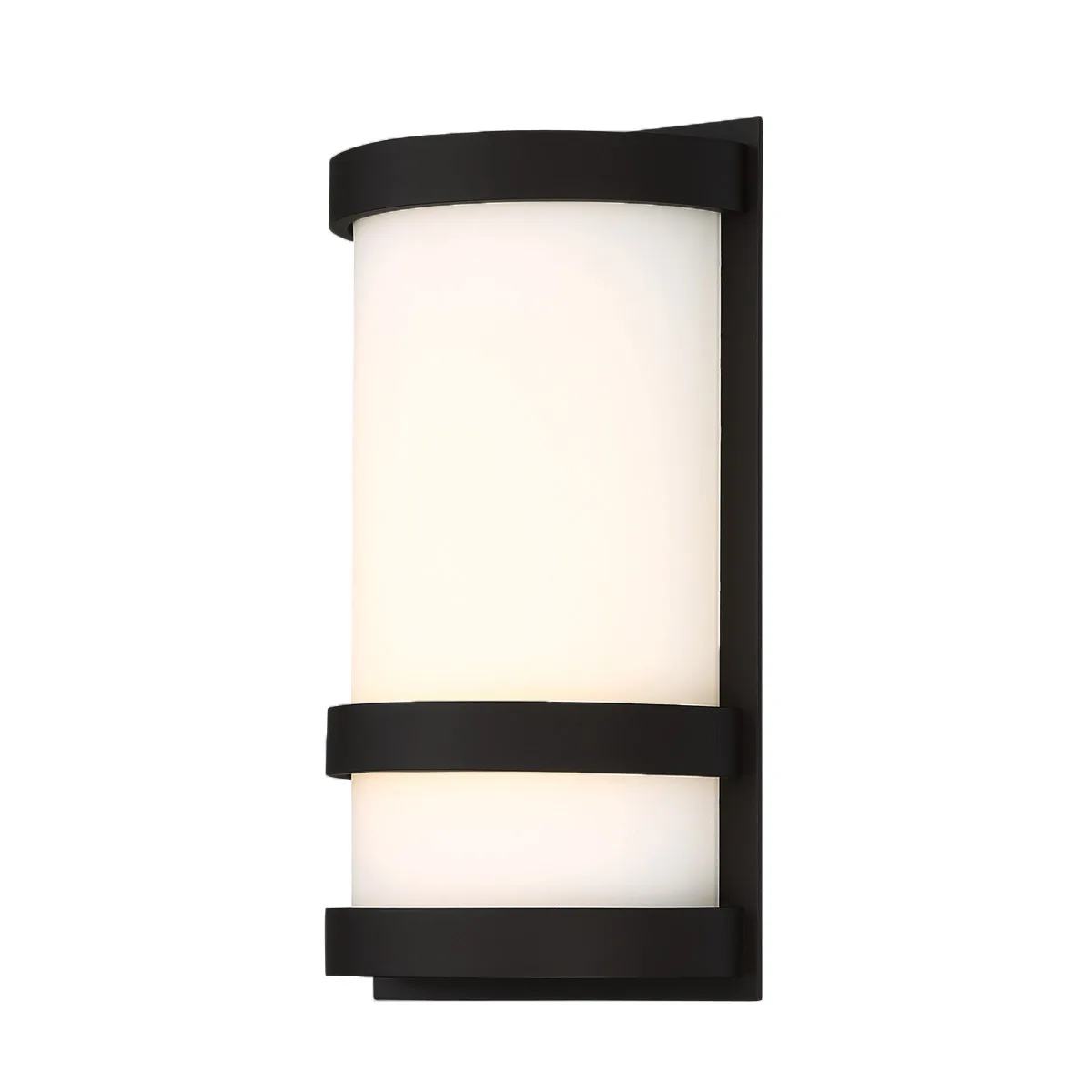 Latitude LED Wall Light in Black