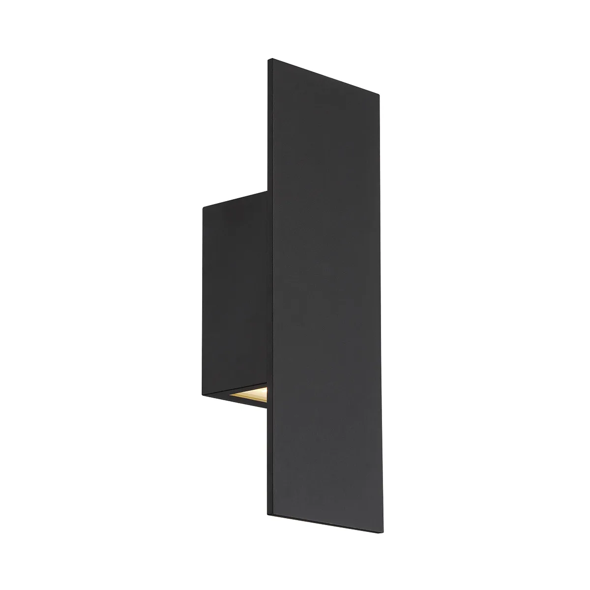Icon LED Wall Light in Black