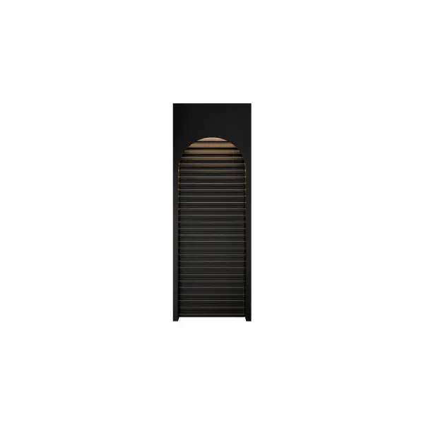 Designed for simplicity and sophistication, Orlene casts a warm 3000K glow through sleek horizontal louvers. This ADA compliant outdoor sconce adds subtle architectural style while delivering efficient, downlight-only illumination.