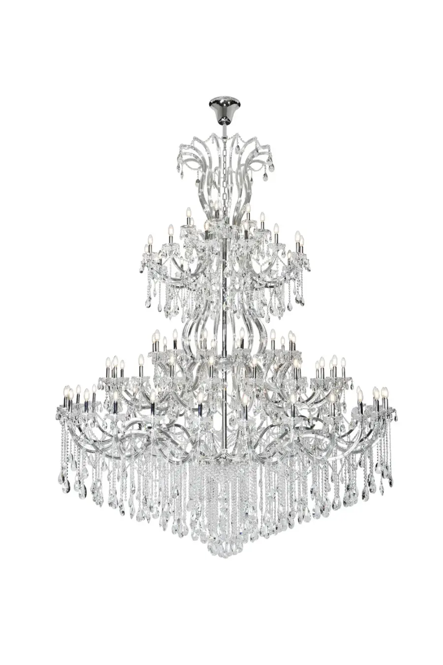 Maria Theresa 84-Light Grand Chandelier in Chrome