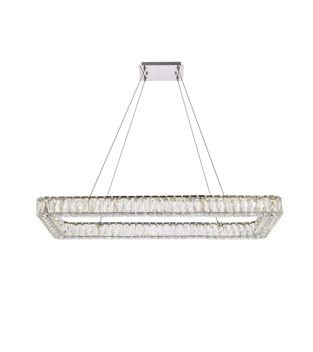 Monroe LED Pendant in Chrome