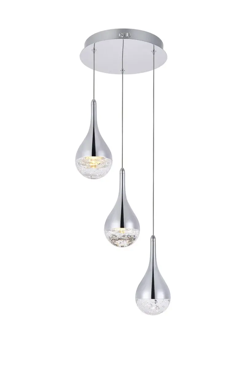 Amherst LED Chandelier in Chrome