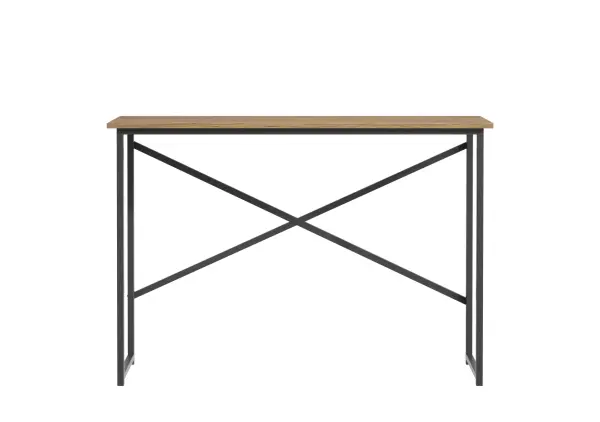 Dimensions
Length: 41"
Width: 12"
Height: 28"
Specifications
Assembly Required: Yes
Distressed Finish: No
Finish (Color): Natural Driftwood
Furniture Material: iron and Particleboard
Hardware Finish: Black
Harware Material: iron
Product Shape: Rectangle
Product Type: Console Tables
Product Warranty: 1 year limited
Weight: 14
Wire Included: No
Wood Type: Particleboard
Shipment type: Small Parcel